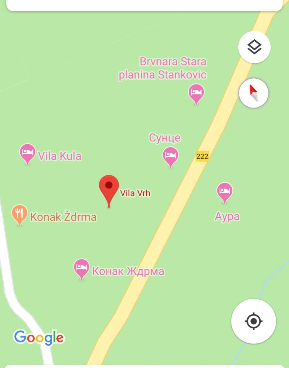 Vila Vrh Crni Vrh Zewnętrze zdjęcie